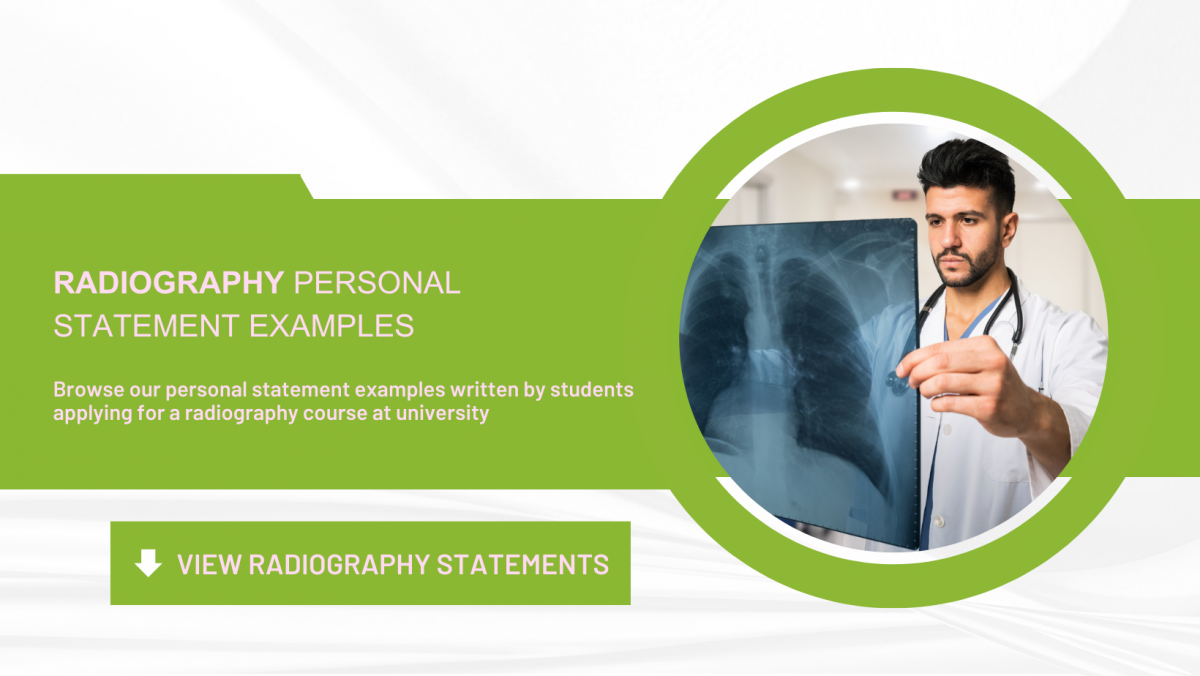 introduction for personal statement radiography